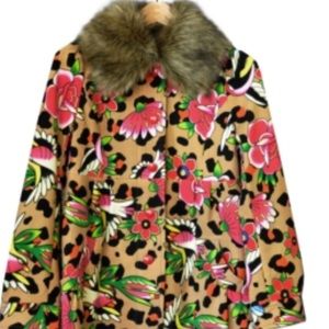 Iron Fist Leopard garden punk coat, M.
